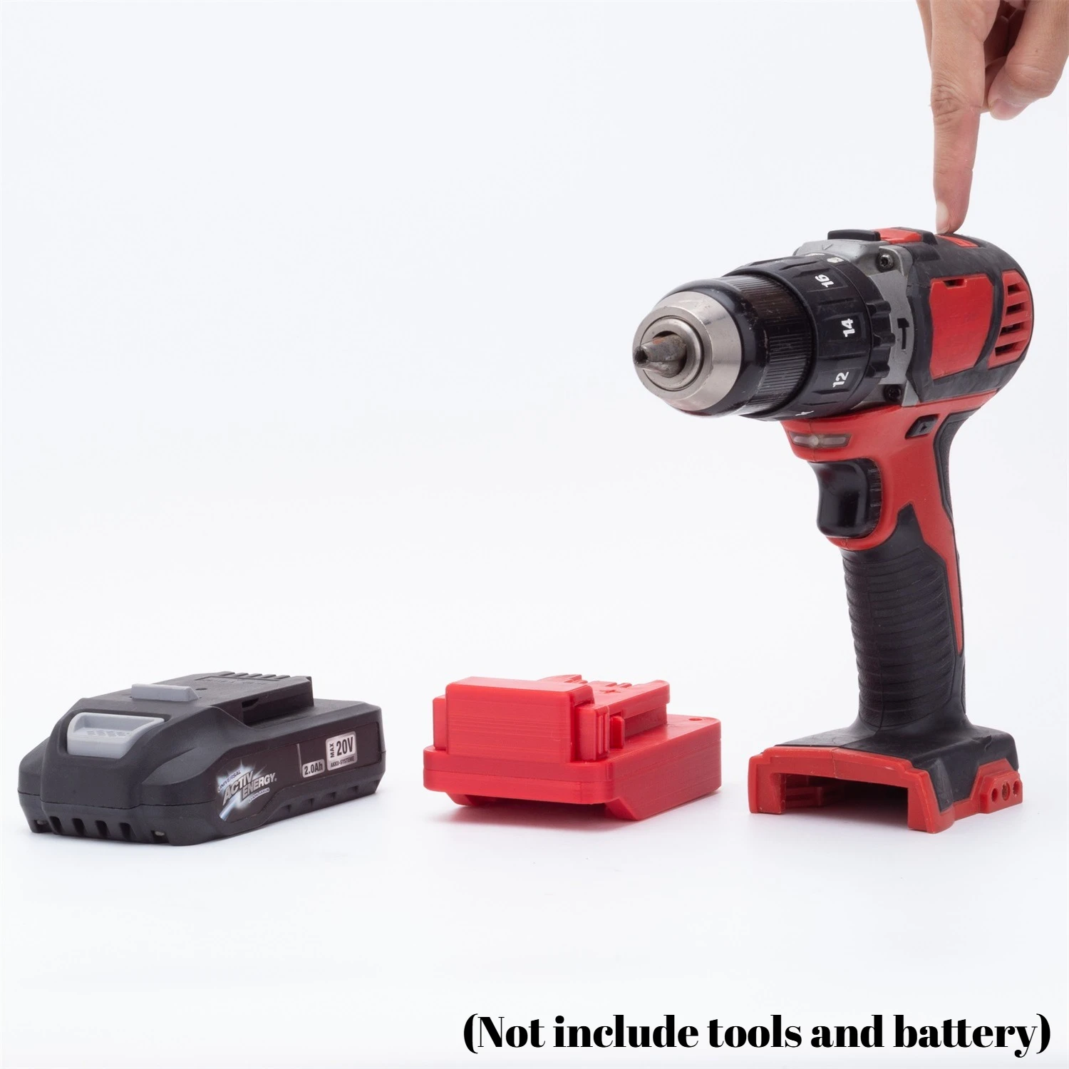 

Battery Adapter For Aldi Ferrex Activ Energy 20V To For Milwaukee 18v Tools Converter(Not include tools and battery