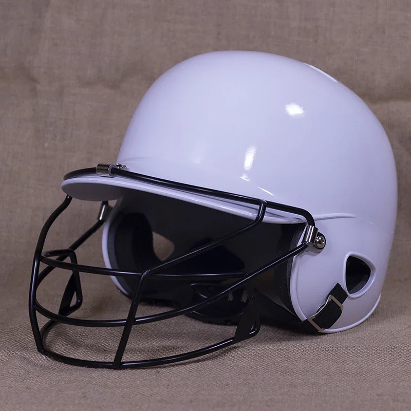 Baseball Strike Helmet Softball Catcher Protective Head Face Bat