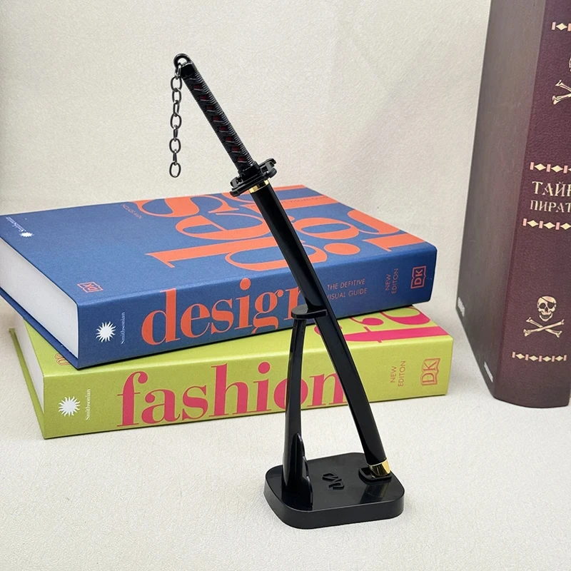 26cm Bleach Katana with Chain Keychain Anime Tensa Zangetsu