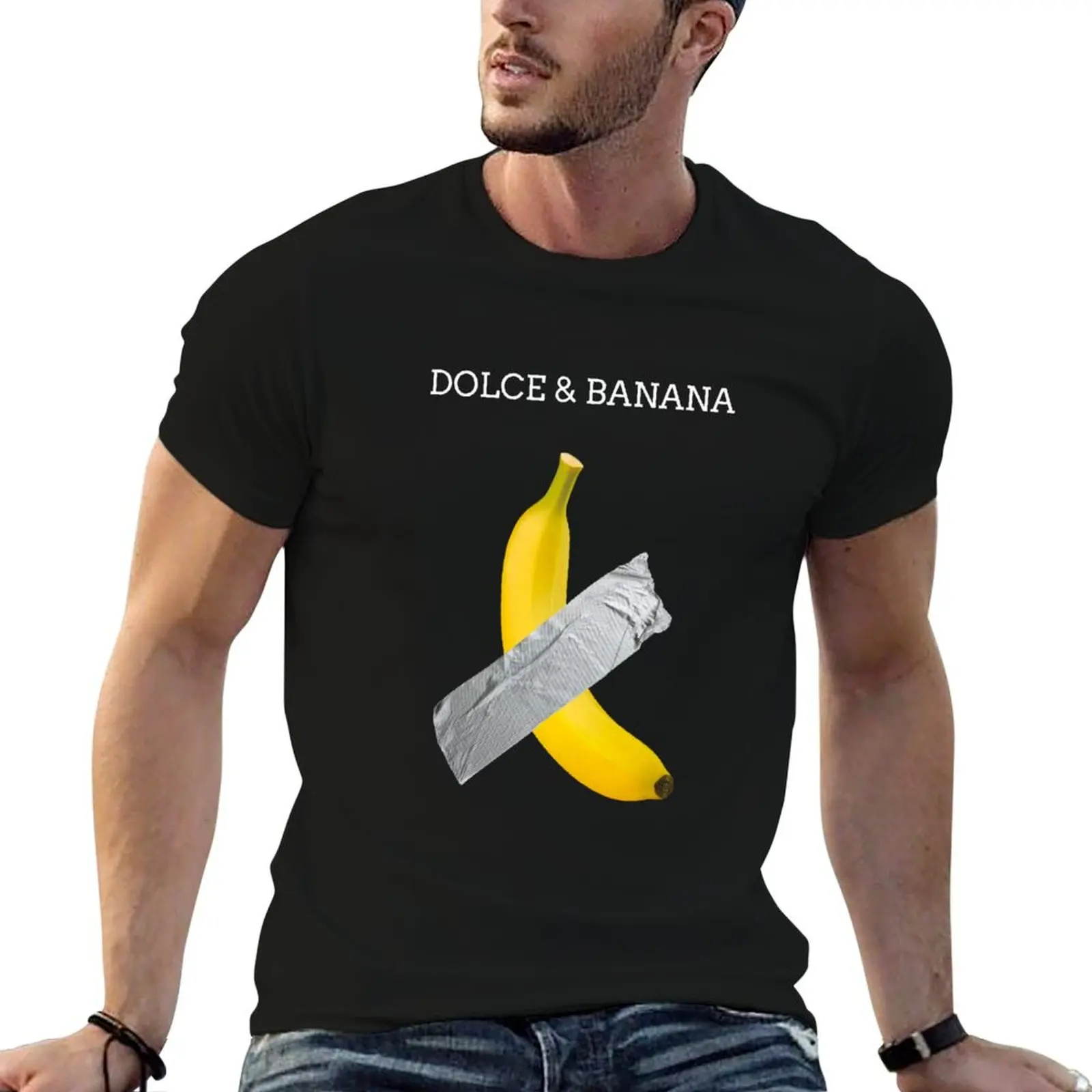 

Dolce & Banana Vegan Fashion T-Shirt man t shirt summer t shirts for man cotton soft T-Shirt