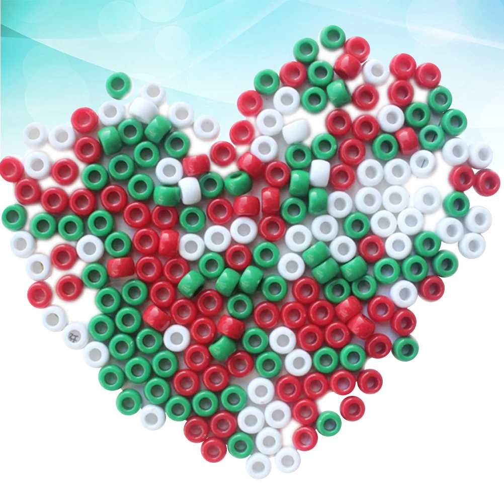 

1000Pcs DIY Resin Large Hole Mixed Color Beads Jewelry Accessories for Bracelet Necklace Earrings Making Jewelry DIY Materials