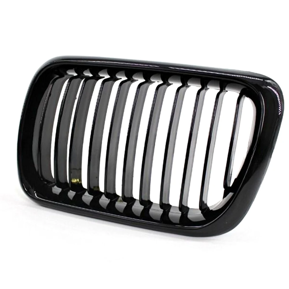 

1 Pair Front Kidney Grille Compatible For 3 Series E36 318i 320i 323i 325i 328i 1997-1999 Car Front Bumper Grille Replacement