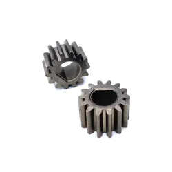 Metal Spur Gear 1.0M 14 Teeth 8mm D Hole Model Drive Gear 8D 1M 14T Transmission GOOD GEAR