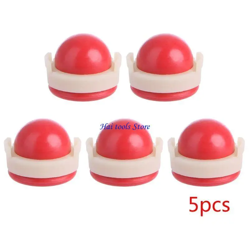 

X37E 5Pcs Carburetors Oil Primer Bulb Cup For Briggs&Stratton 494408 Lawn Mower