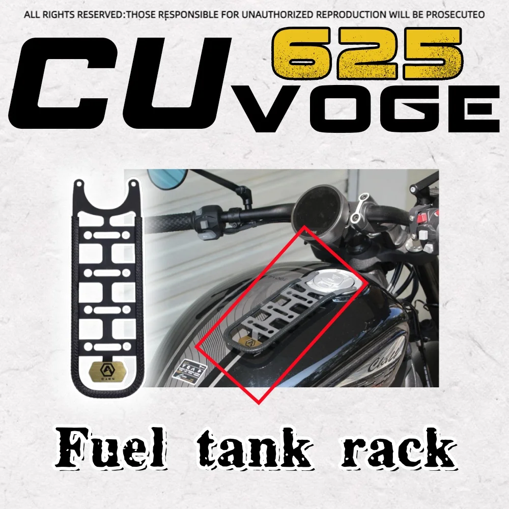 

For VOGE CU625 motorcycle fuel tank bag rack Voge cu625 voge 625cu fuel tank bracket