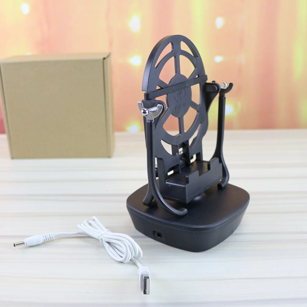 

1Pcs Swing Step Counting Lazy Artifact Automatic Swing Phone Holder USB Powered Durable Phone Bracket Home Shelf Decor