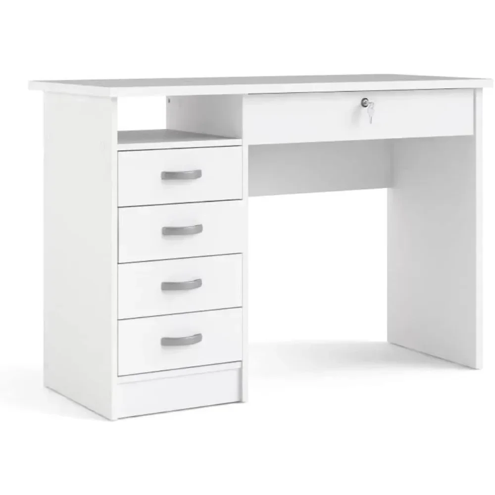 office Desk with 5 Drawers