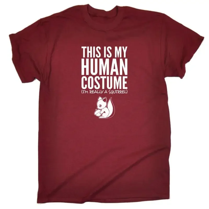 This Is My Human Costume Squirrel Mens Funny Novelty T Shirt