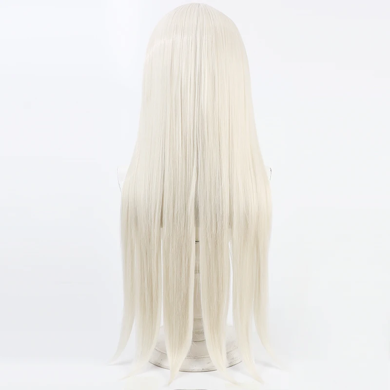 NIJISANJI Virtual YouTube Emma August Cosplay Perücke Halloween Party Prop Kunsthaar Hitzebeständige Faser + Perückenkappe