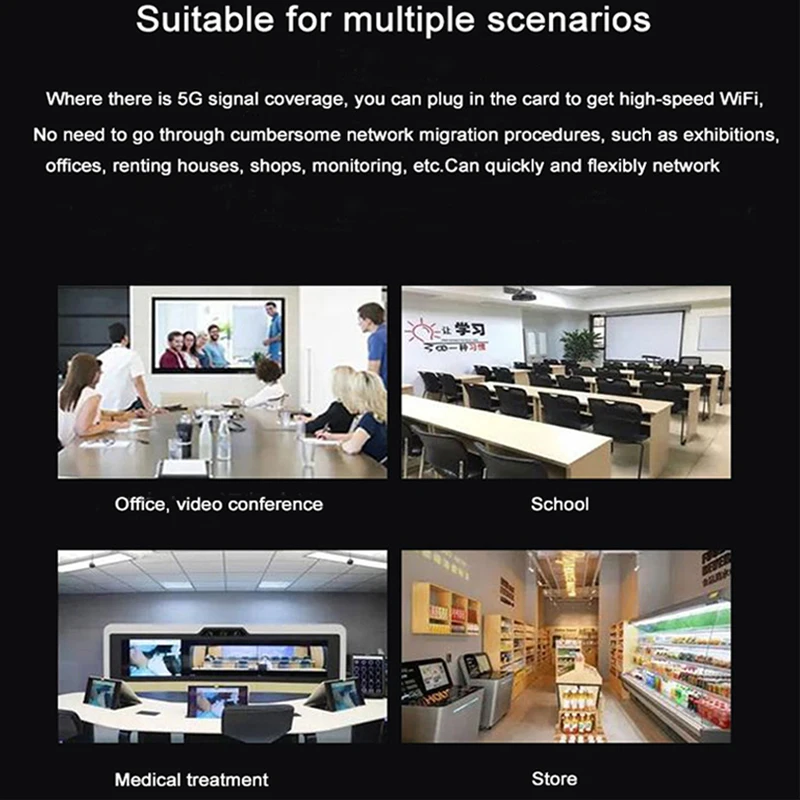 Odblokuj ZLT X21 wewnętrzna sieć Wifi wzmacniacz wzmacniacz sygnału routera Repeater gigabitowy z kartą SIM 5G CPE 6GHz Router bezprzewodowy