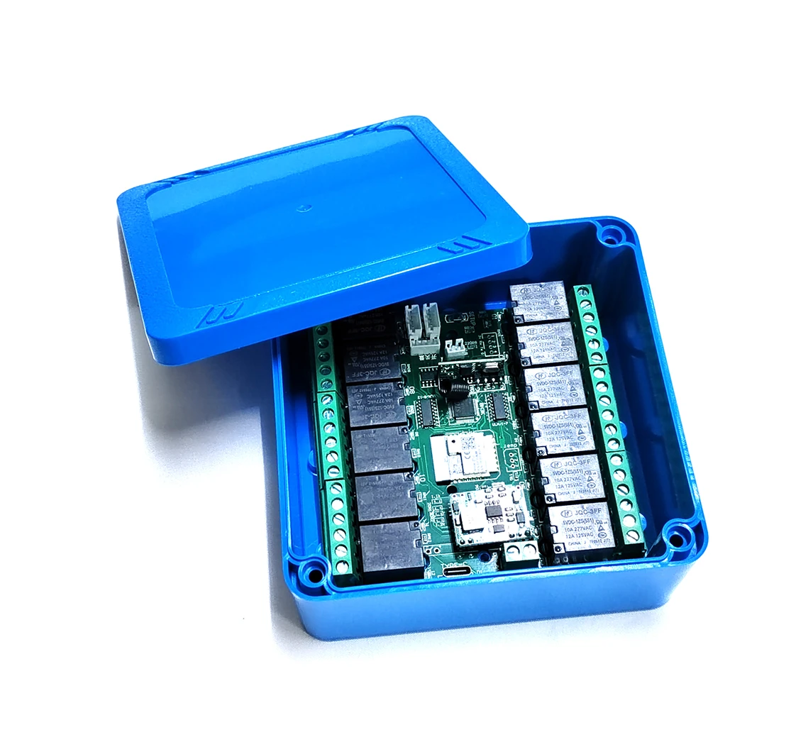 Works with Tuya WiFi or tuya zigbee smart home light motor 12 Relay Switch Module board controller Smart Life APP Remote Contro