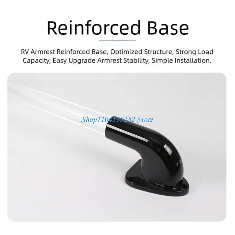 Economical Assist Handle Featuring 12V LED Light for RVs Boat Offering Firm Grip to Reduce Fall Risk Weather Resistant