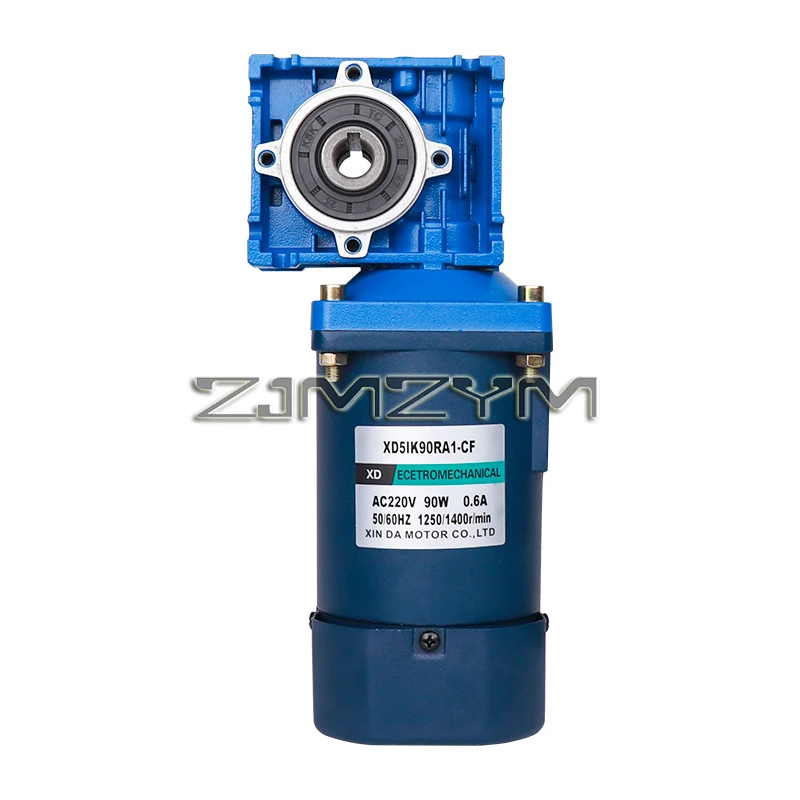 

90W Speed Regulating Motor With RV30 Reducer 220V AC High Torque Positive And Negative Turning Electric Motor