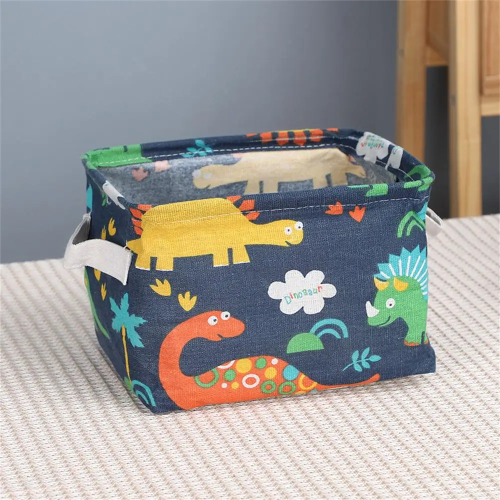 1/2PCS Cube Folding Fabric Storage Basket Closet Organizador Clothes Storage Boxes Home Office Shelf Organizers for Kids Toys