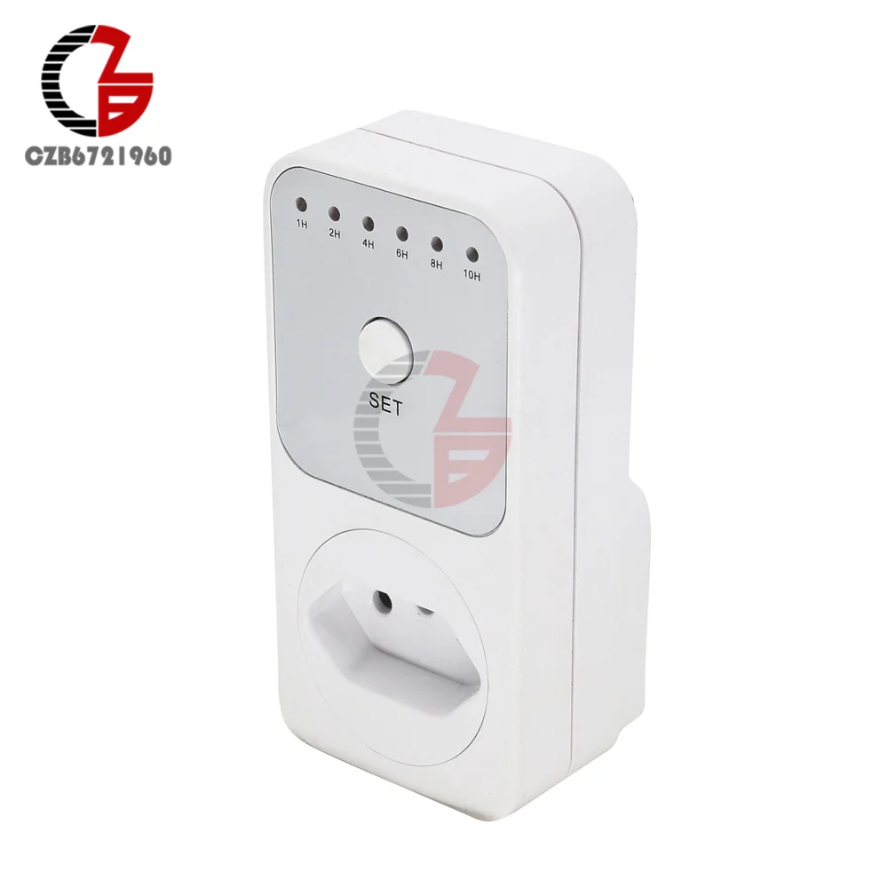 AC 220V Intelligent Timer Socket Timer Switch Countdown Electronic Timer Switch Controller Smart Control Plug-In For Smart Home