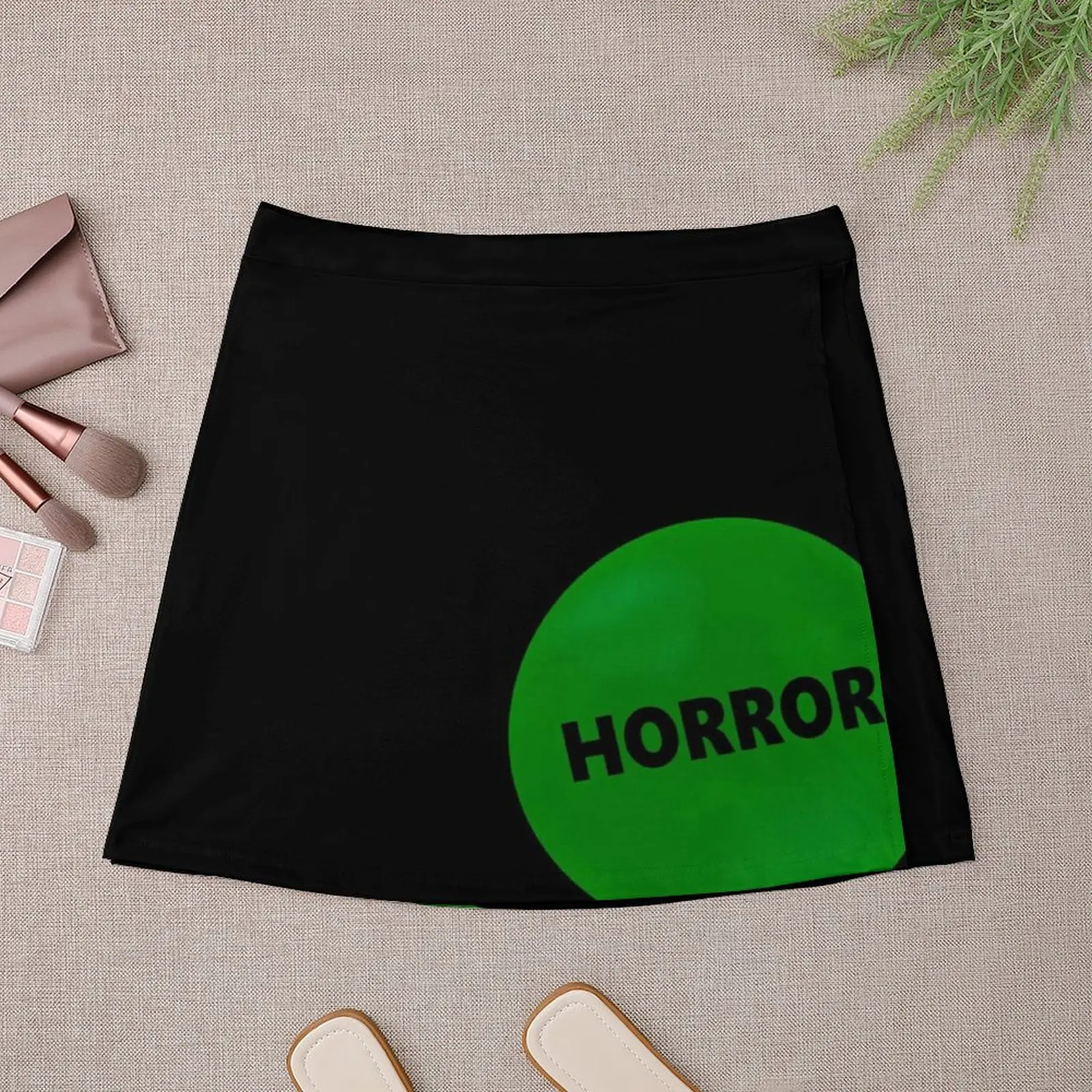 Horror VHS Sticker Mini Skirt luxury evening dresses 2025 Woman clothing clothes for women Mini Skirt