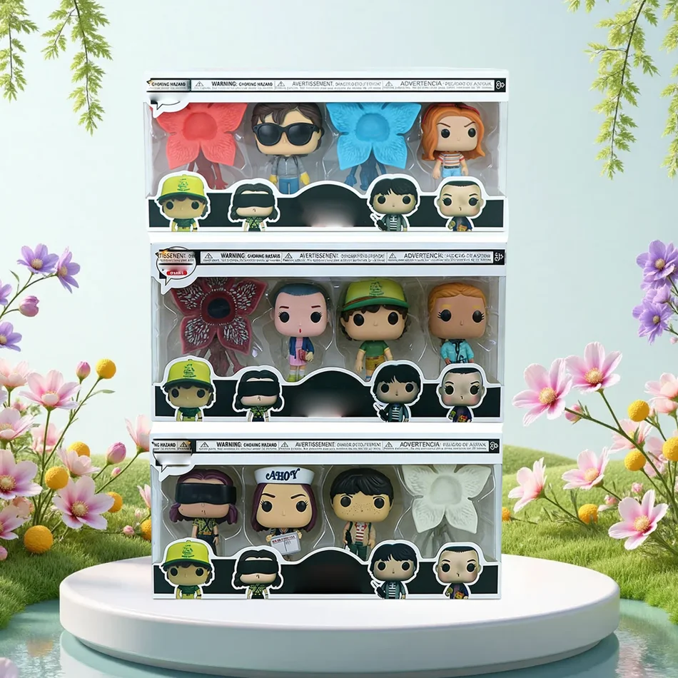 Hot-Selling 3-Set Box Creative Character Figures Cute Desktop Ornaments Surprise Gifts for Kids Bulk Orders Supported In Stock