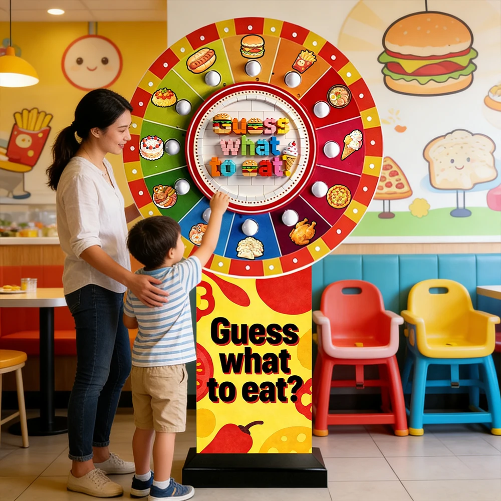 Large vertical lucky bingo interactive lottery lottery random prize wealth lottery electric turntable