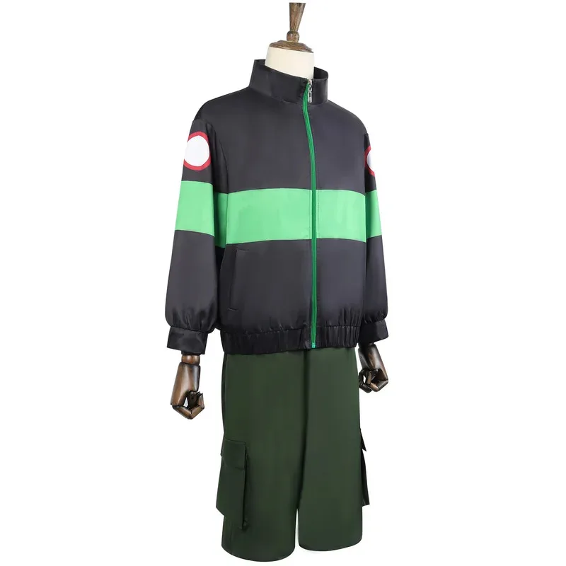 

ABC123 Anime Figures Heisuke Mashimo Cosplay Uniform Jacket Shorts Sakamoto Dias Halloween Men's Clothing