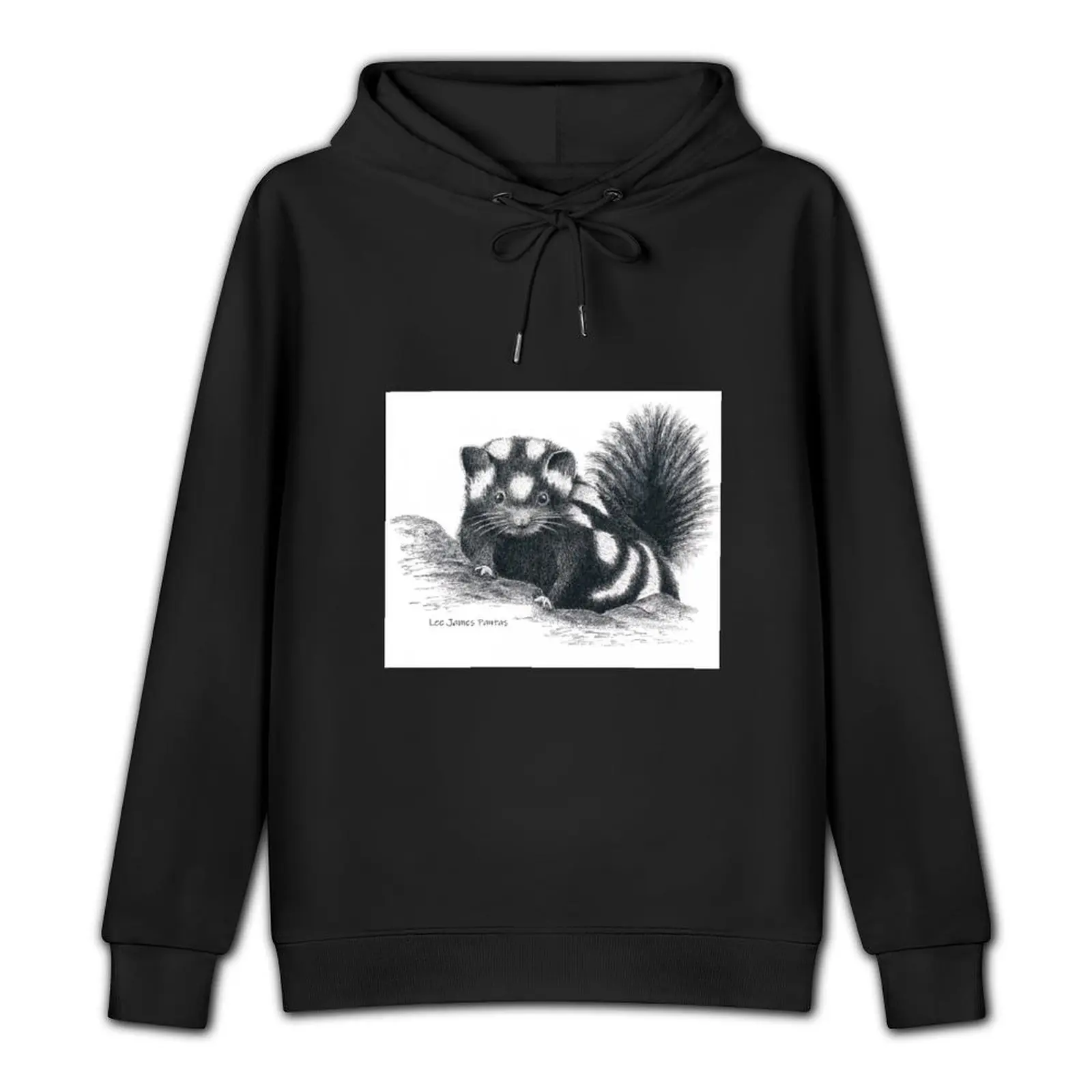 Eastern Spotted Skunk Pullover Hoodie autumn new products new hoodies and sweatshirts