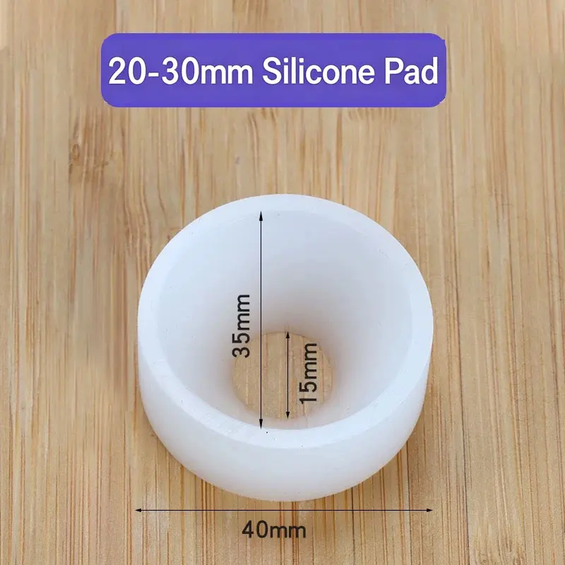Almohadilla de silicona, accesorios para tornillos, almohadilla resistente al desgaste, accesorios para dispositivos de tapado, junta de silicona