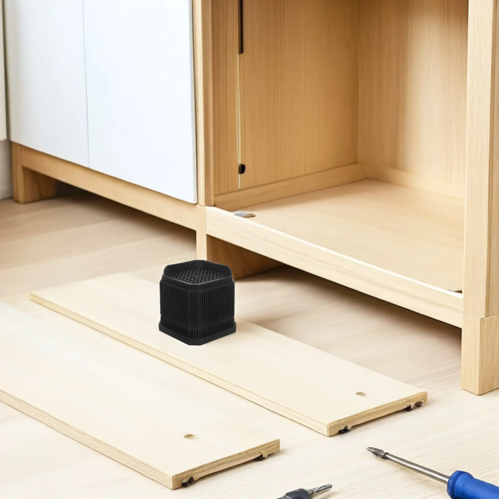 kit-com-4-elevadores-de-moveis-para-cama-sofa-mesa-e-cadeira-extensor-de-altura-empilhavel-reforcado-com-base-antiderrapante-76x76cm