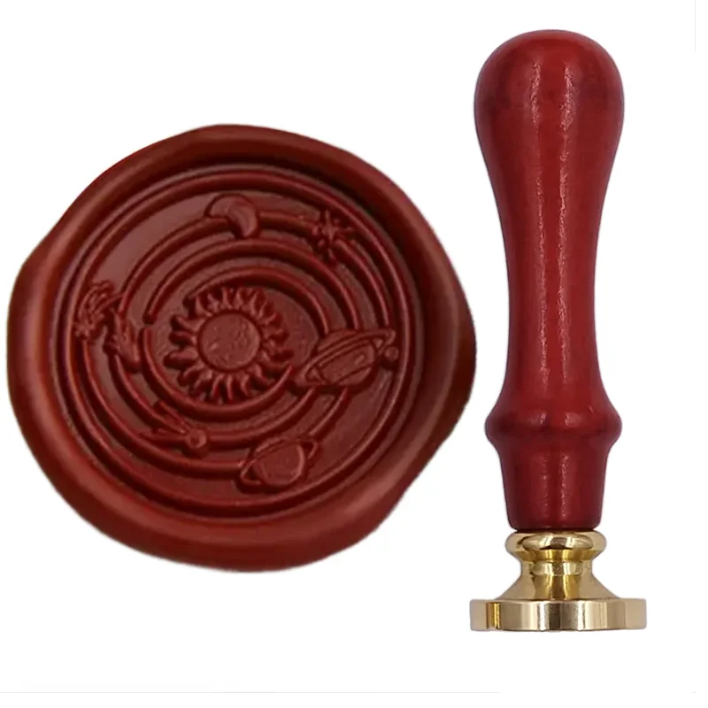 Copper Wax Seal Stamp Magic Sealing Wax Stamp Wedding Invitations Christmas Thanksgiving Gift Decorative souvenirs wholesale