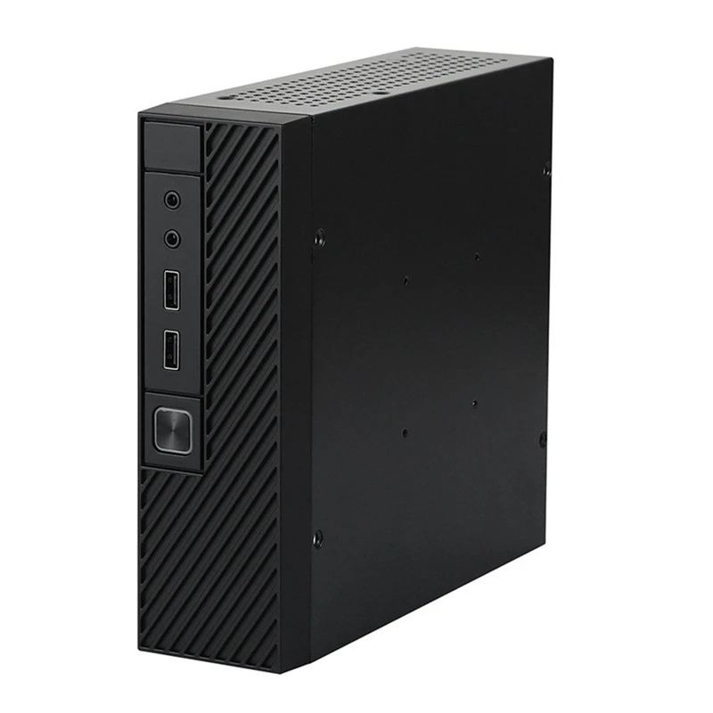 M06 Mini Desktop Case MINI-ITX PC Chassis Versatile And Efficient Industrial Control Case With Telescopic Foot Stand Easy To Use