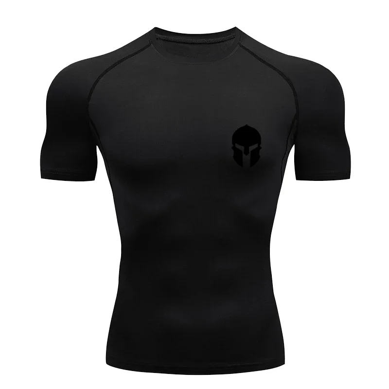 Quick Dry Compression Shirt Men Gym Running and Jogging T-Shirt Fitness Cycling Jersey Rashguard Jiu Jitsu T-Shirt Summer S-3XL