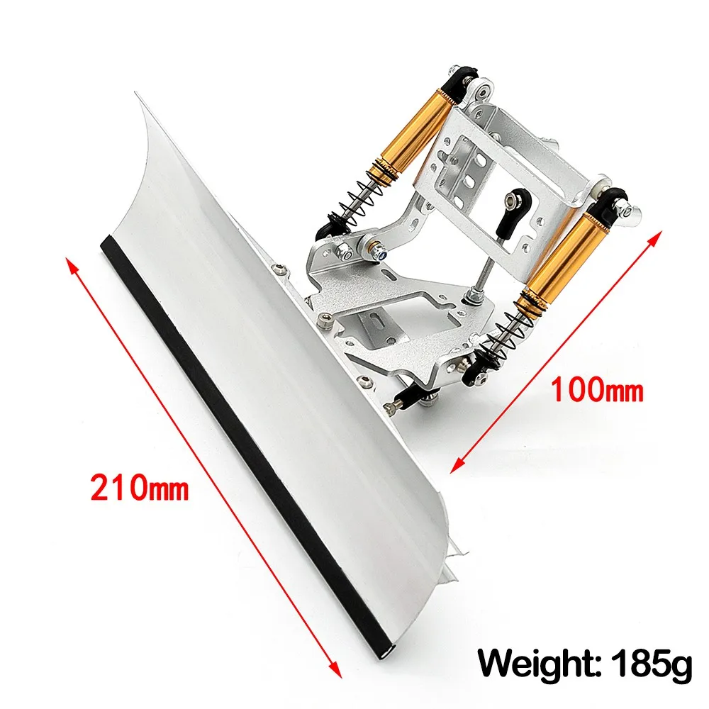 

For 1/10 Rc Crawler Car Trax Trx4 Trx6 Axial Scx10 Ii 90046/90047 Scx10 Iii Metal Snow Plow Snow Sand Shovel Tools