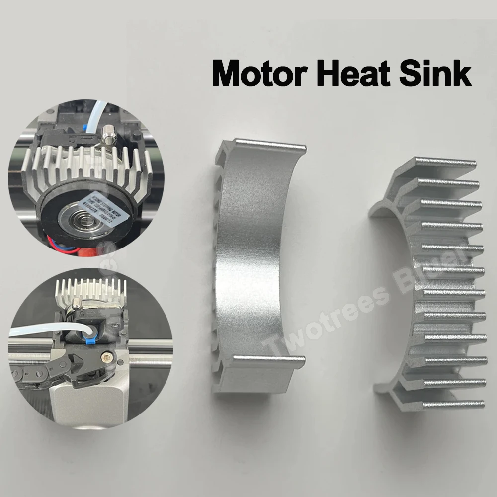 Creality K1/K1C/K1 Max 3Dプリンター用のアルミニウム押出機冷却ヒートシンク,同様のエンジンを搭載,voron 3 v3, 1パーツ