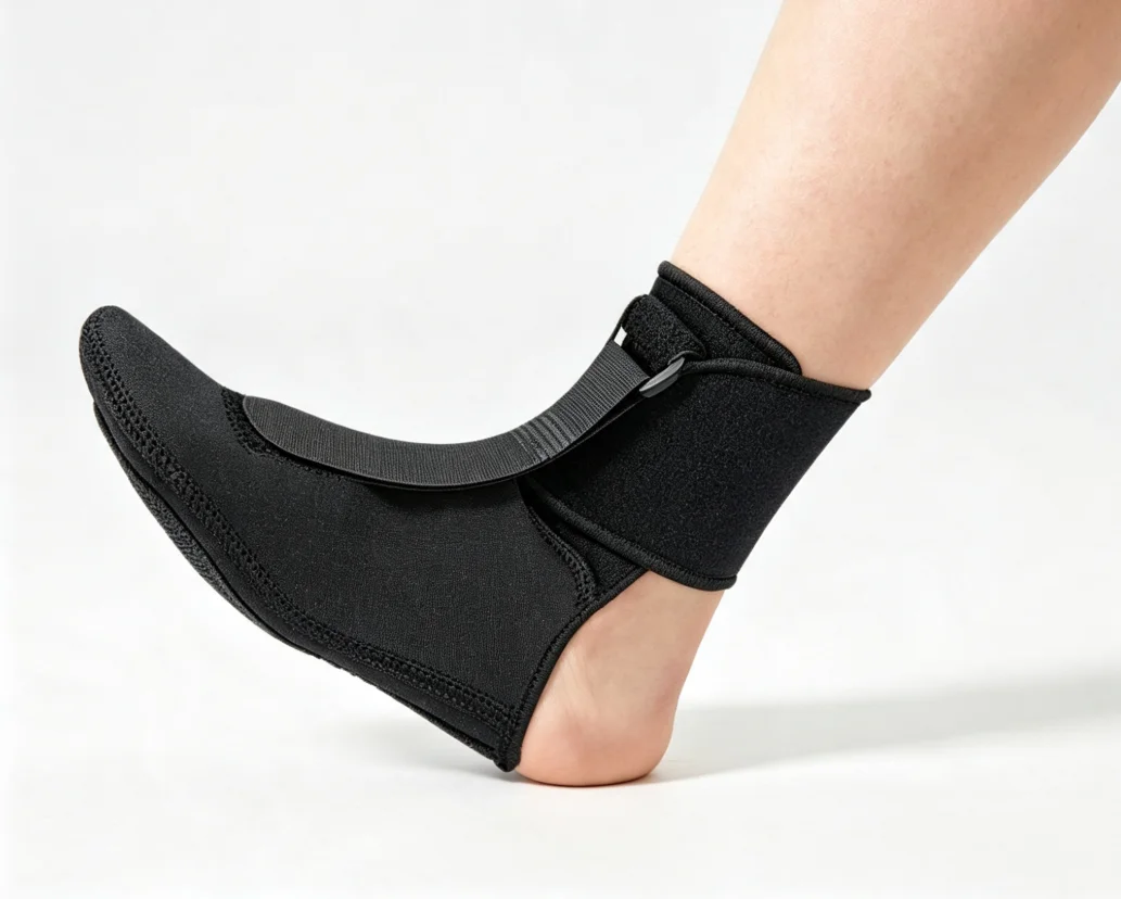 Pain Relief Plantar Fasciitis Night Splint Sock - Soft Plantar Fascia Stretcher Brace Achilles Tendonitis Sleeping Support Boot