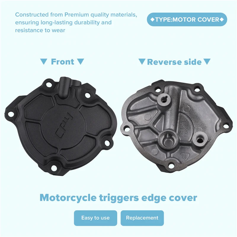 For  R1/R1M 2017-2024 Ignition Pulse Cover Triggering Edge Cover/Motor Cover
