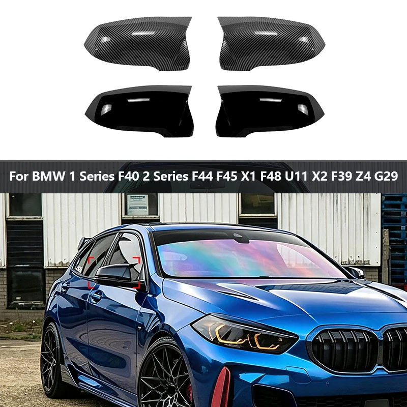 Car ABS material Nylon rearview mirror replacement outer For 1 2 Series X1 X2 Z4 F40 F44 F48 U11 G29 accessory parts