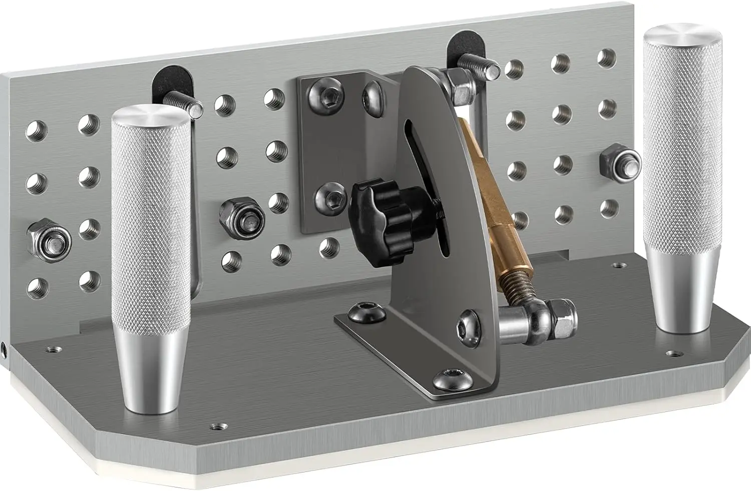 

Регулируемый приспособление для заточки ножей для ленточных шлифовальных машин, 85-115 ° Угловые ручки, двойные рукоятки, прочный алюминиевый сплав