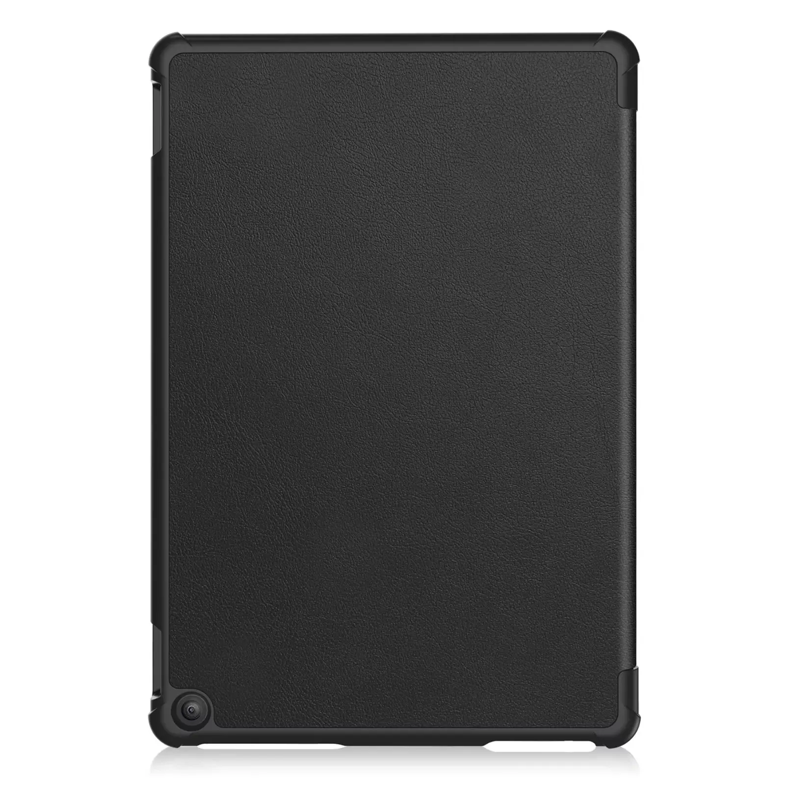 

Folding Stand Folio Cover PU Leather Trifold Stand Cover Auto Wake/Sleep Folio Cover for All-New Kindle Fire HD 10 Tablet