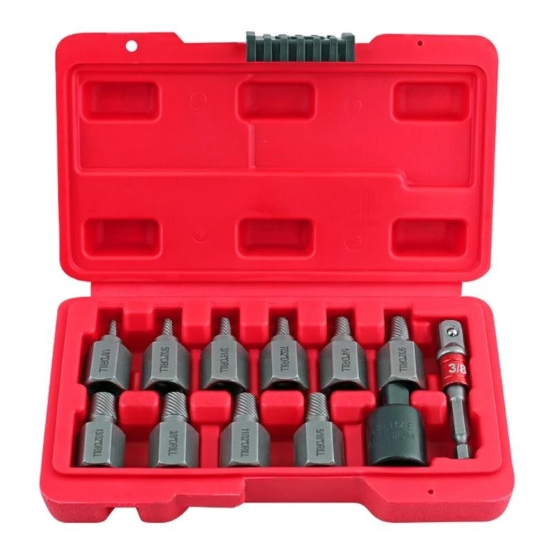 

Hexagonal Head Screw Extractor for Effective Stripped Bolt and Nut Removal .Y1QB