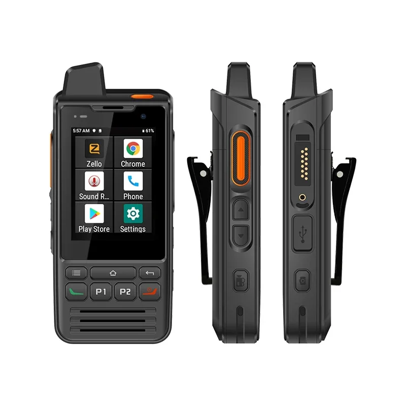 

UNIWA F60 IP68 Waterproof 2.8 Inch NFC and SOS Button Android POC Zello Radio 4G SIM Card Walkie Talkie