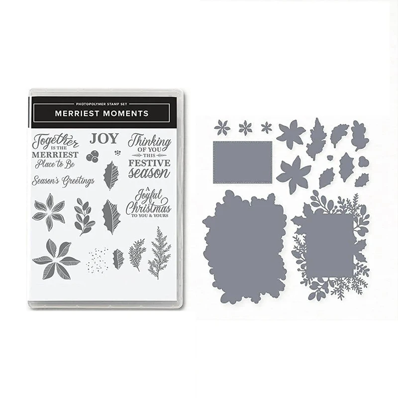 Flower Clear Stamps Cutting Dies DIY Scrapbooking Cards Dies Seal Scrapbook Photo Album Paper Card Craft Supplies