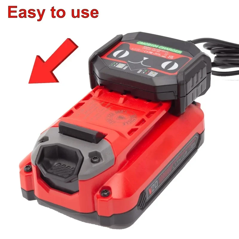 Power Tool Battery Split Charger For Craftsman 20V MAX Li-ion Battery Series Portable Charger Power Tool Accessories