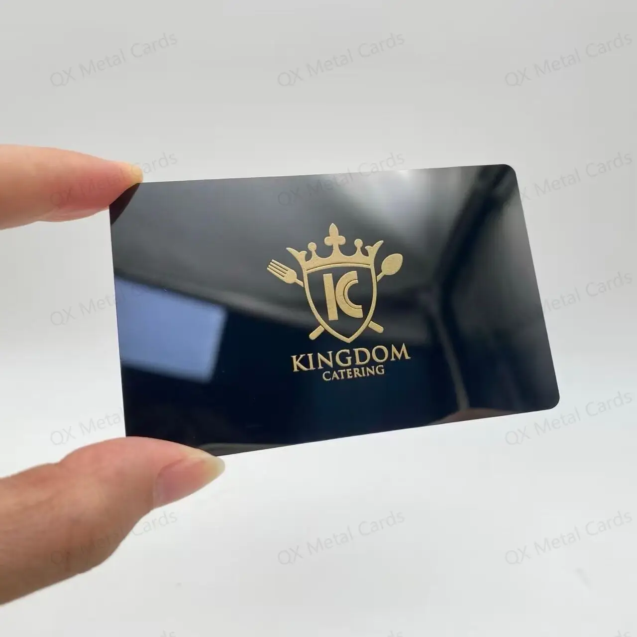 

0.5mm Mirror Black Metal Membership Cards