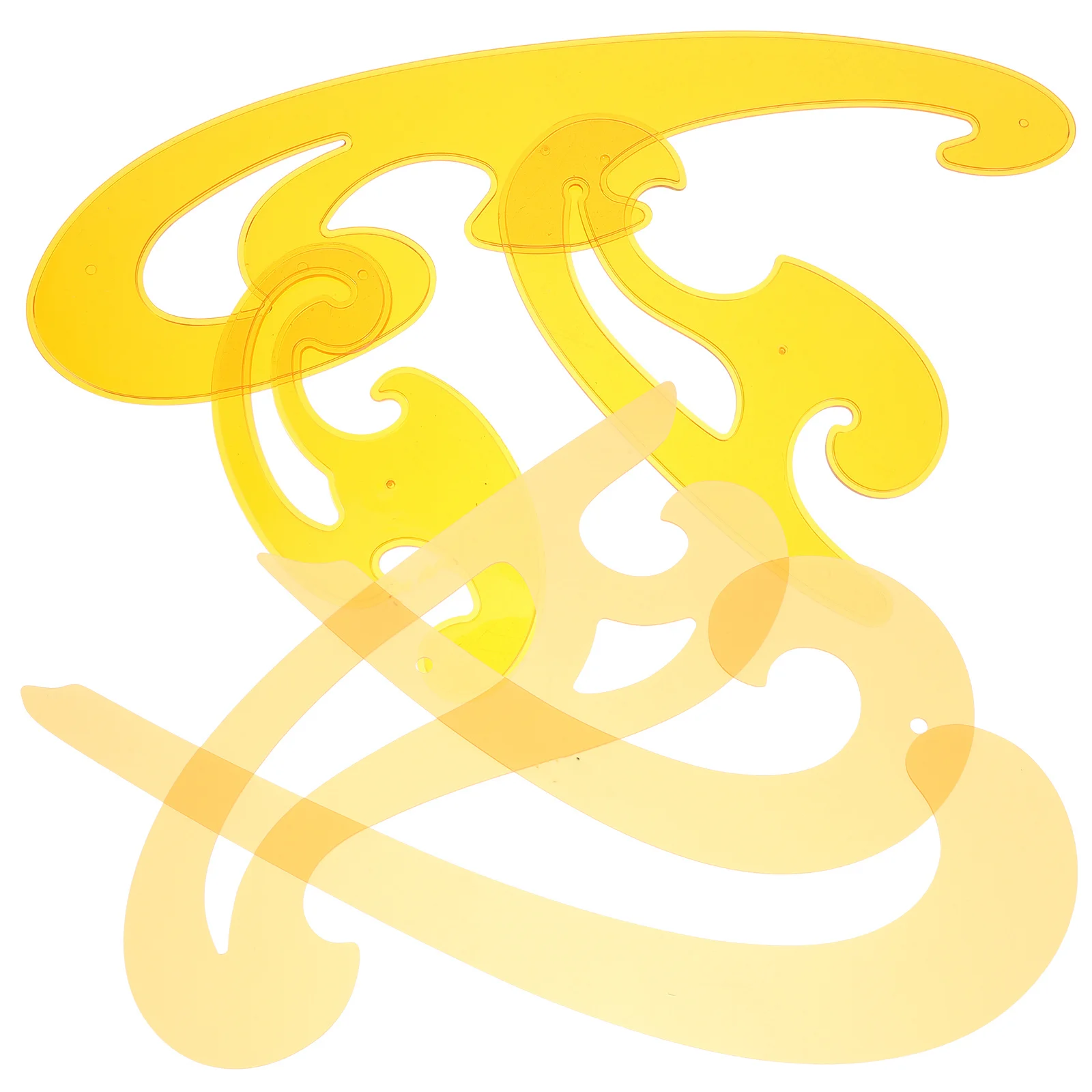 

6pcs Sewing Ruler Set Multi-Function Clothing Sample Cutting Ruler For Tailor Quilting Patchwork Measuring Tool Fabric Craft