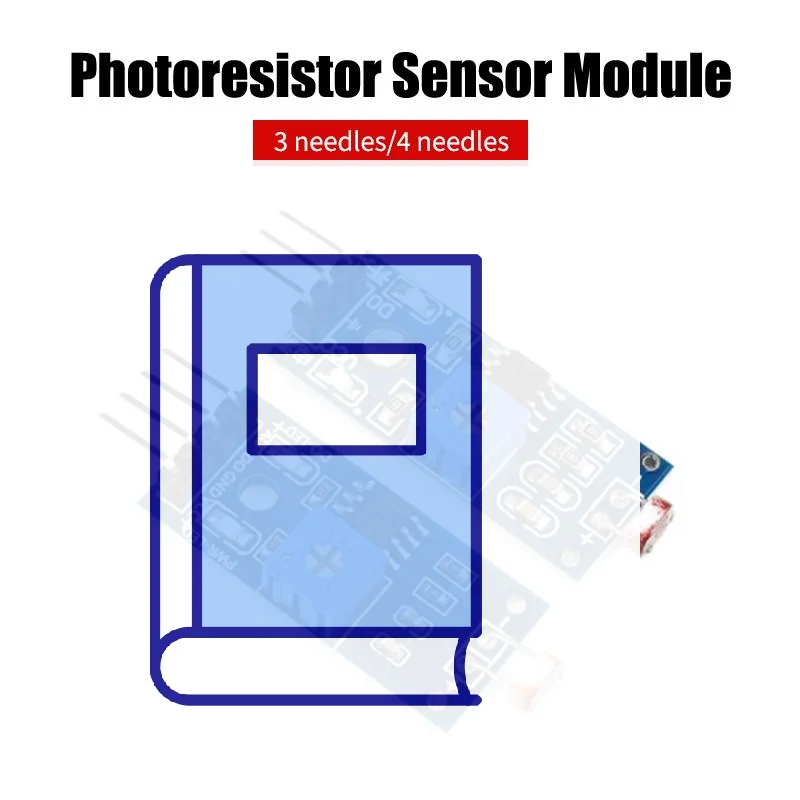 

3 Pin/ 4 Pin Photoresistor Brightness Resistance Modules Digital Light Intensity Detection DIY Photosensitive Sensor Module