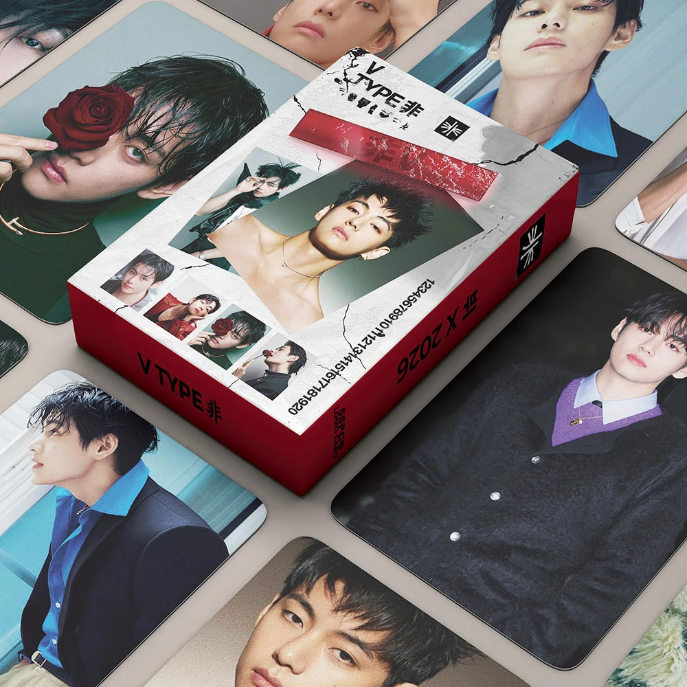 55PCS Kartu Foto Idol KPOP VTY - Anime Merch Ideas ulasan dan harga