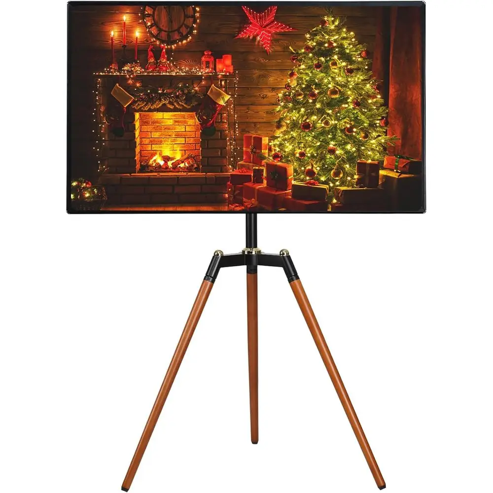 

Штатив для телевизора с регулируемой высотой для плоских/изогнутых экранов со светодиодной подсветкой/ЖК-дисплеем 32–65 лет, 140 ° Вертлюг для различных помещений