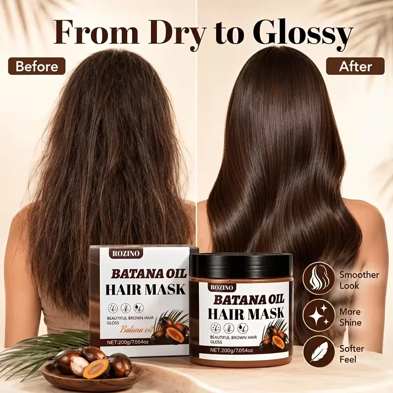 ROZINO Batana-olie-haarmasker, - Hair Care Frizzy Hair recensie en prijs