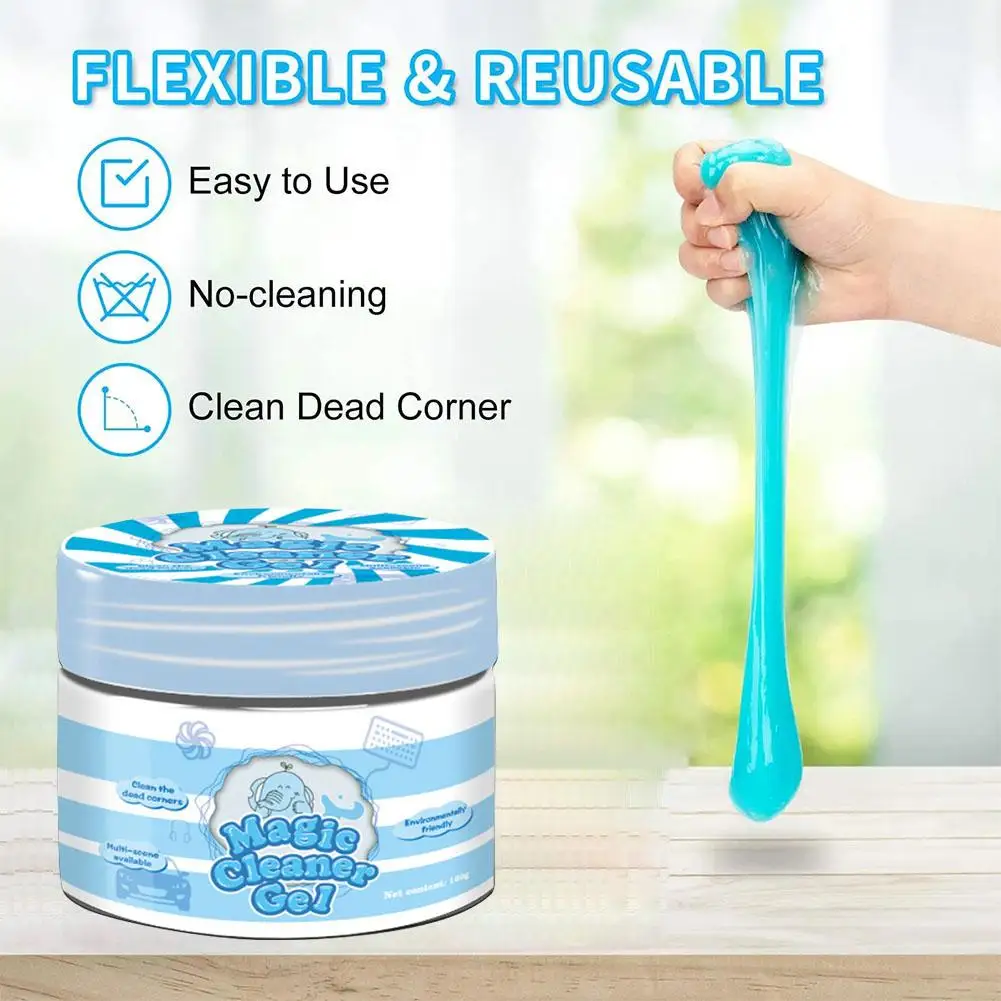 

Гель для чистки автомобиля, универсальный набор для детализации, автомобильная пыль, очиститель щелей автомобиля, слизь, автоматическое вентиляционное отверстие, удаление деталей салона Fo V8Z8