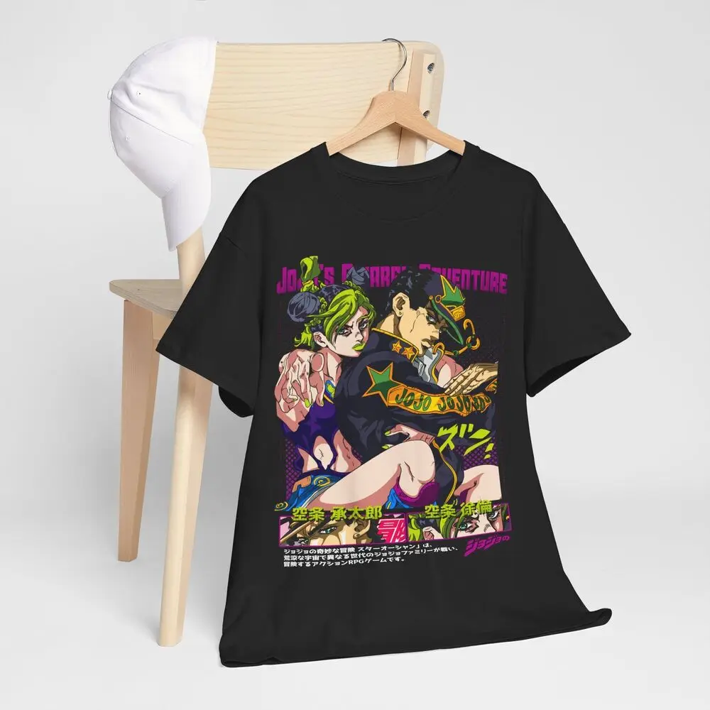 Jojo's Bizarre Adventure T-shirt Anime Manga Graphic Design Shirt Tee All Size