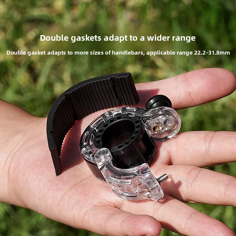 جرس الدراجة الجبلية الطريق الدراجة القرن سبائك الألومنيوم الدراجة حلقة السلامة الدراجات المقود دراجة إنذار مخفي ملحقات الدراجة