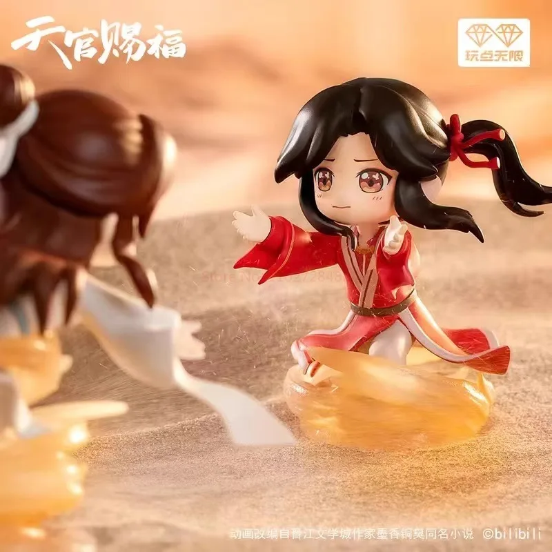 New Tian Guan Ci Fu Eet You Series Blind Box Xielian Huacheng Figures Anime Model Dolls Mysterious Box Action Figure Gifts Toys